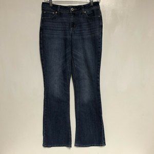 Maurices Jeans Size Short  Womens/Juniors Bootcut Mid Rise Blue Denim Jeans